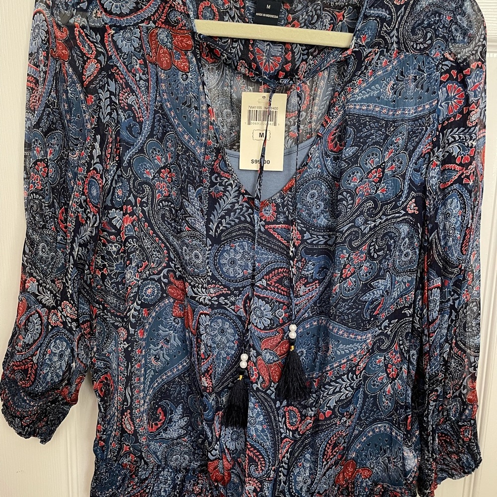 Lucky Brand Blouse, two pieces